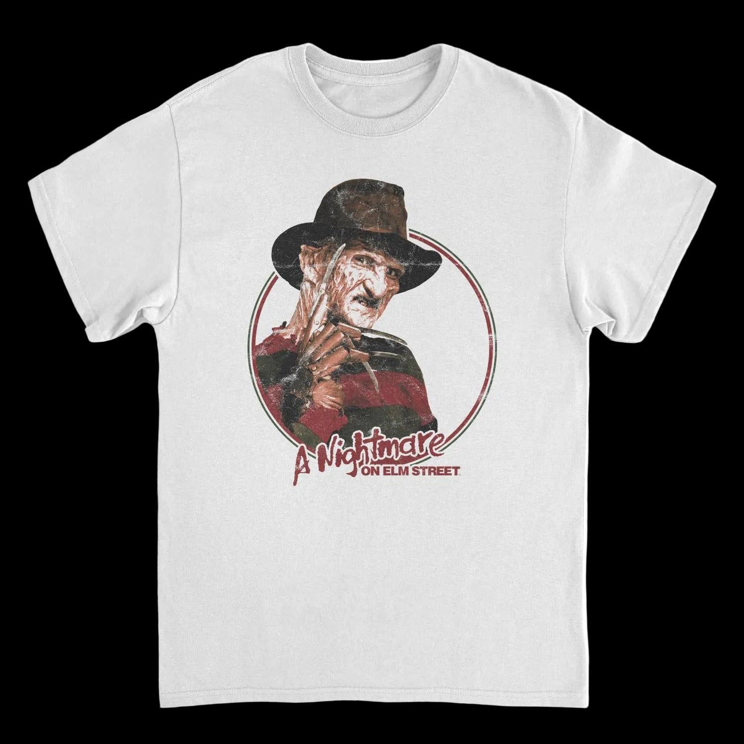 Nightmare on Elm Street One Two Freddy's Comin For You White T-Shirt