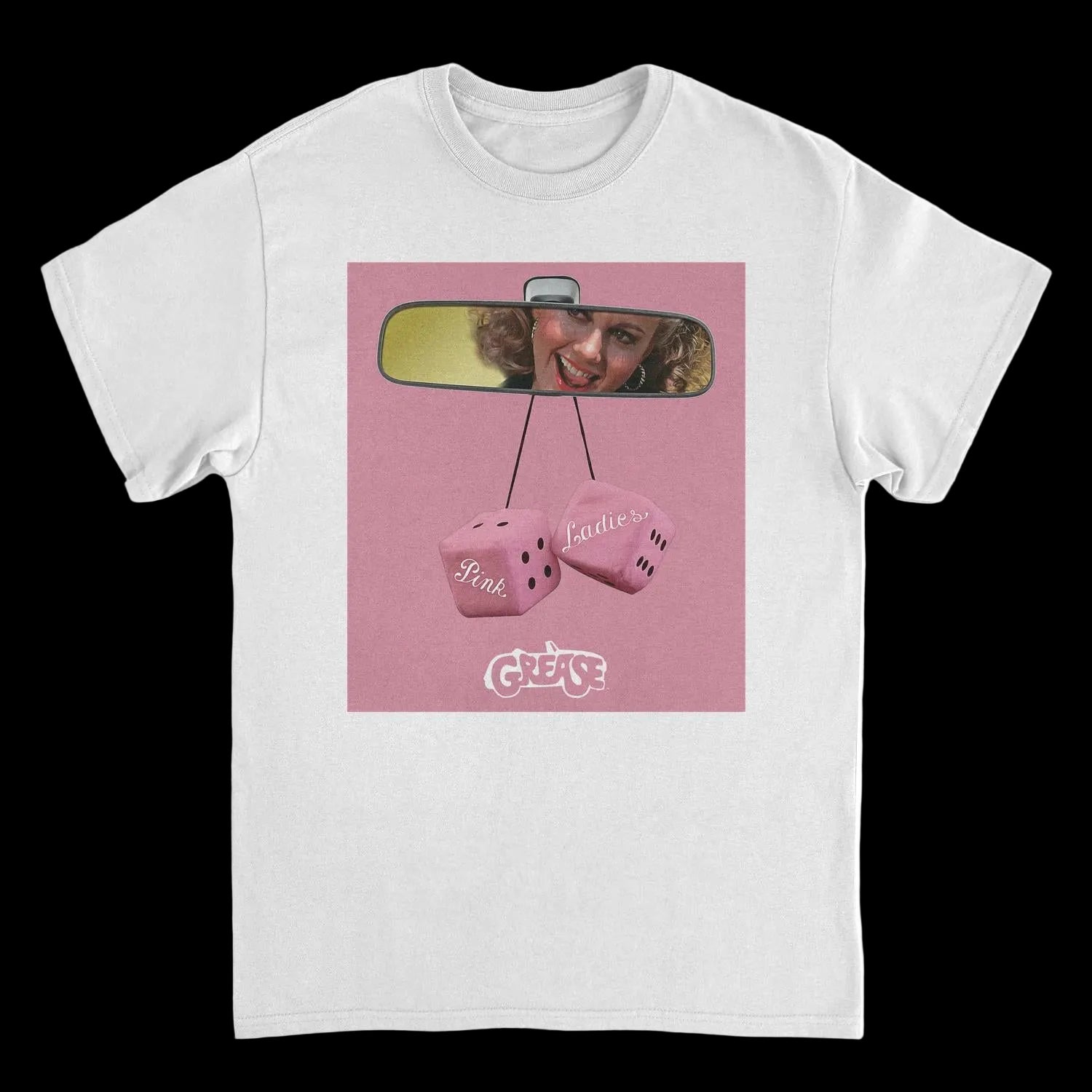 Grease Pink Ladies White T-Shirt