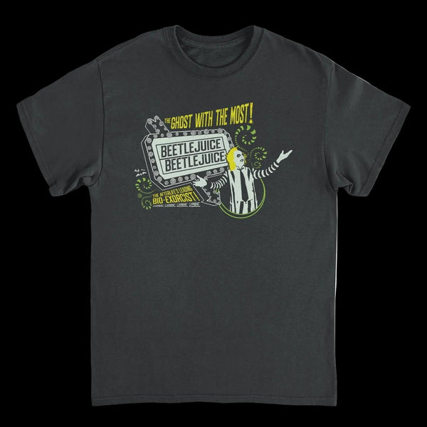 Beetlejuice The Ghost with the Most Black T-Shirt