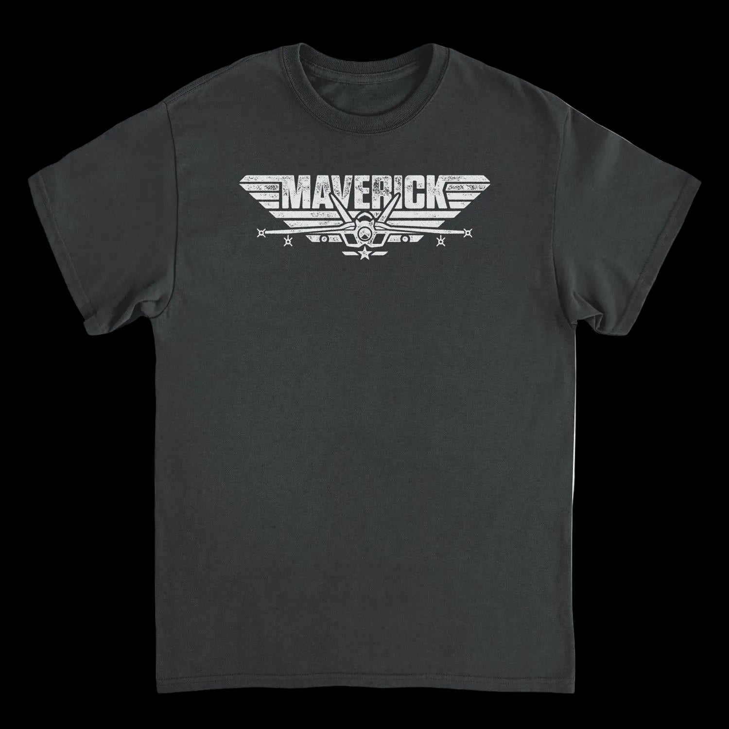 Top Gun Maverick Logo Black T-Shirt