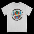 Journey Freedom World Tour Circle Ash Grey T-Shirt