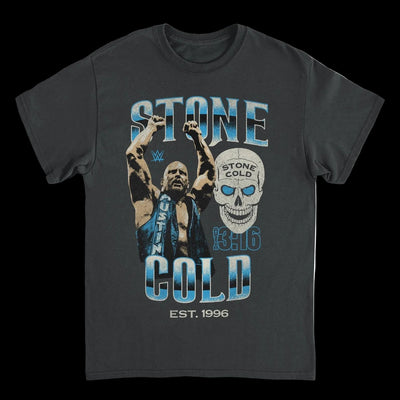WWE Stone Cold Black T-Shirt