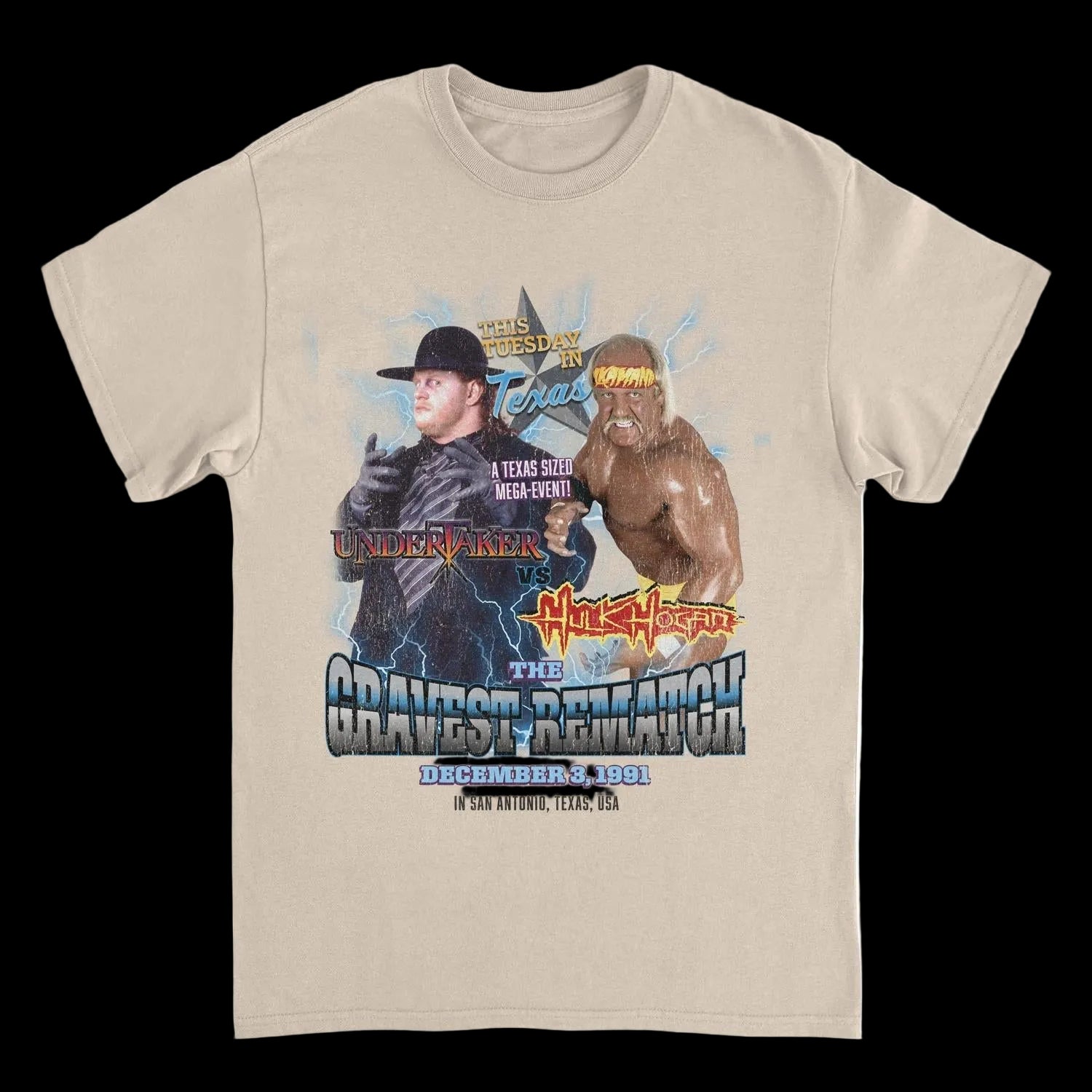 WWE Heavyweight Match Sand T-Shirt