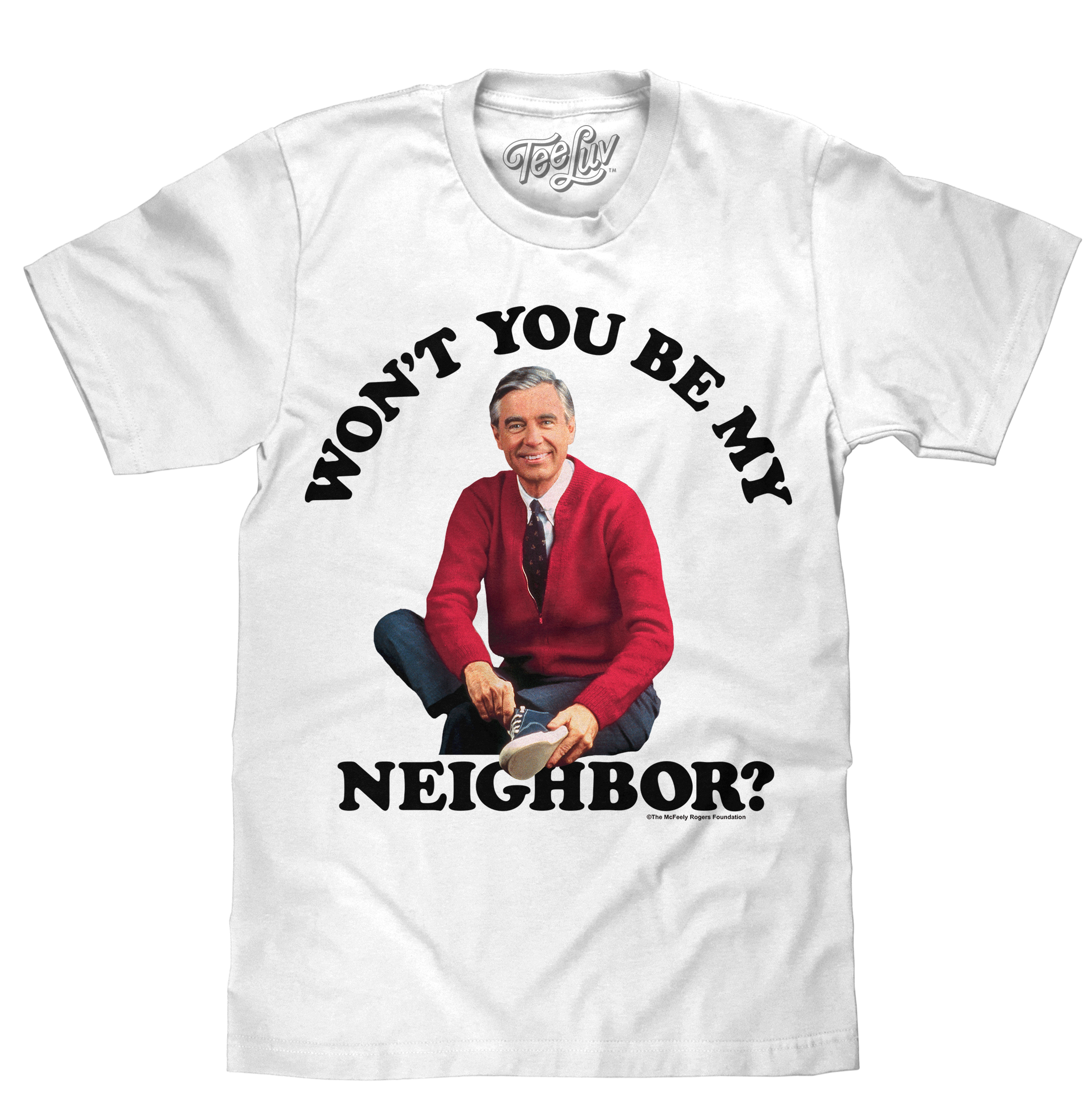 Mister Rogers Won't You Be My Neighbor T-Shirt - White