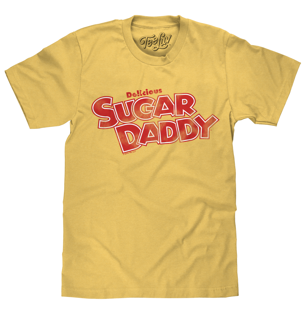 Delicious Sugar Daddy Candy T-Shirt - Light Yellow