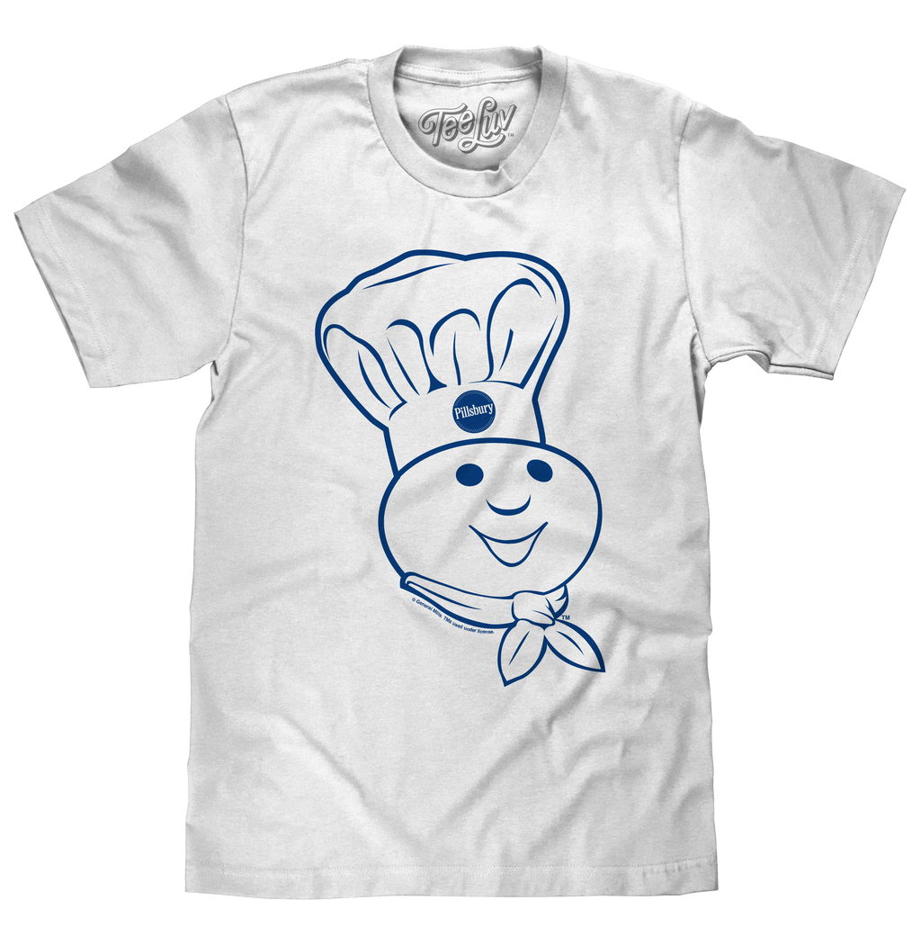 Pillsbury Doughboy Poppin' Fresh T-Shirt - White