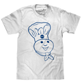 Pillsbury Doughboy Poppin' Fresh T-Shirt - White