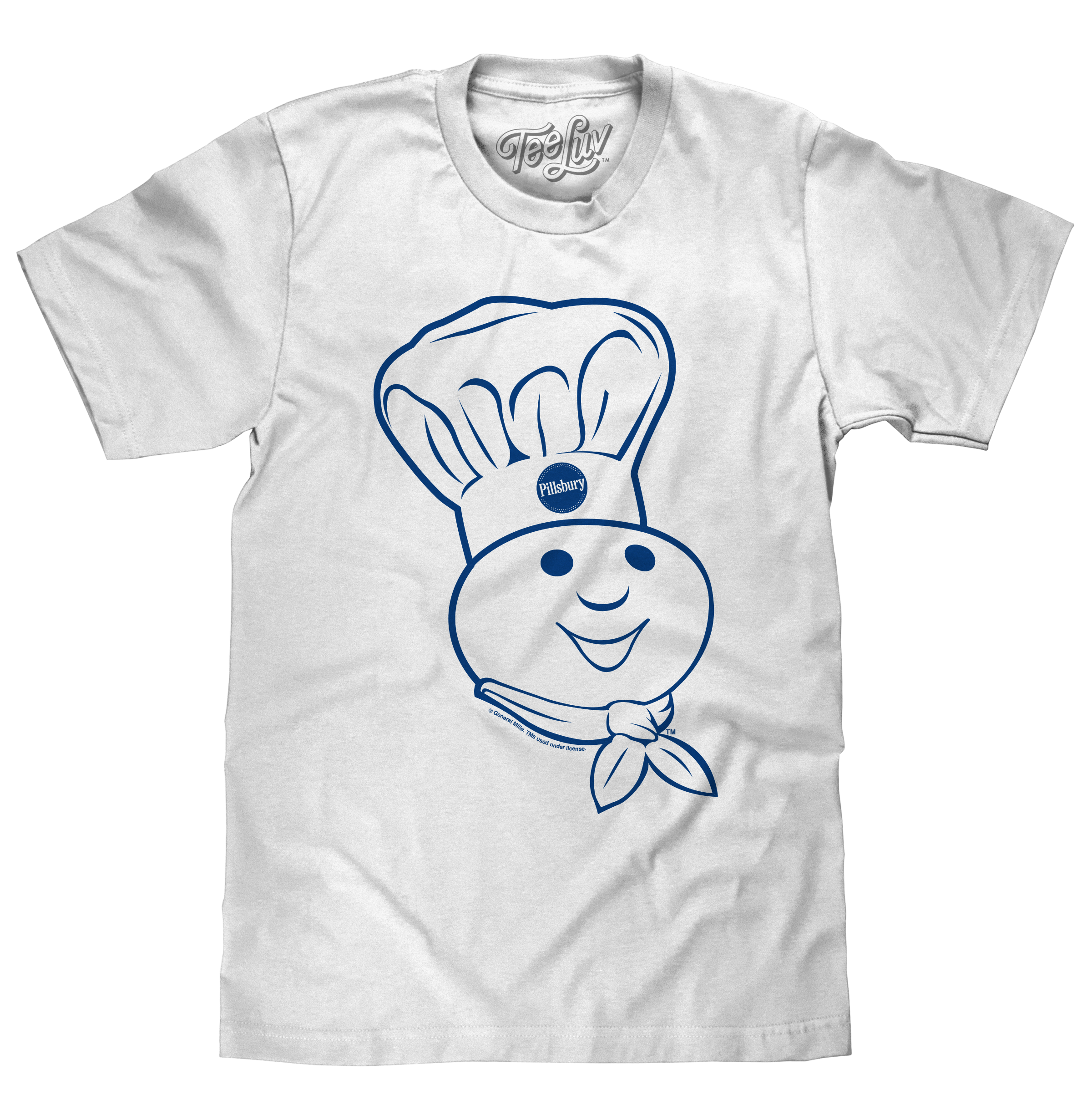Pillsbury Doughboy Poppin' Fresh T-Shirt - White