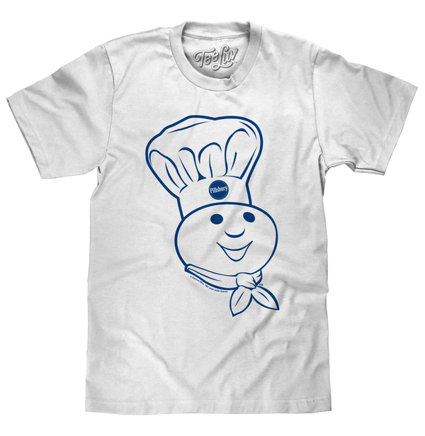Pillsbury Doughboy Poppin' Fresh T-Shirt - White