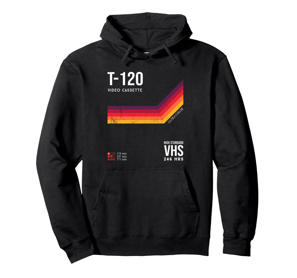 Vhs Tape 80S Movie Hoodie - Trendy Graphic for Adults