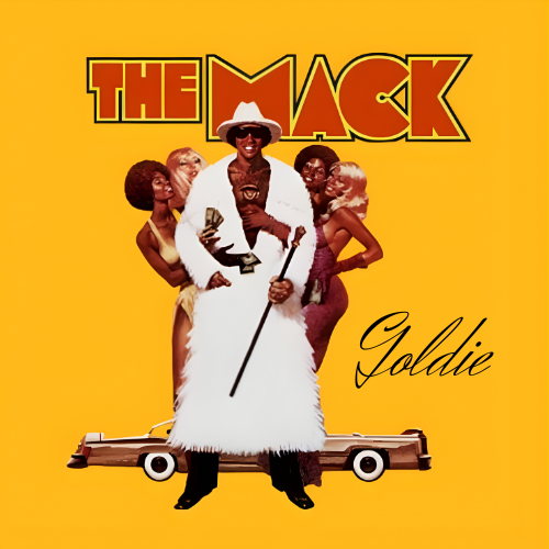 The Mack Goldie with the money and the honey yellow and red short sleeve Tee
