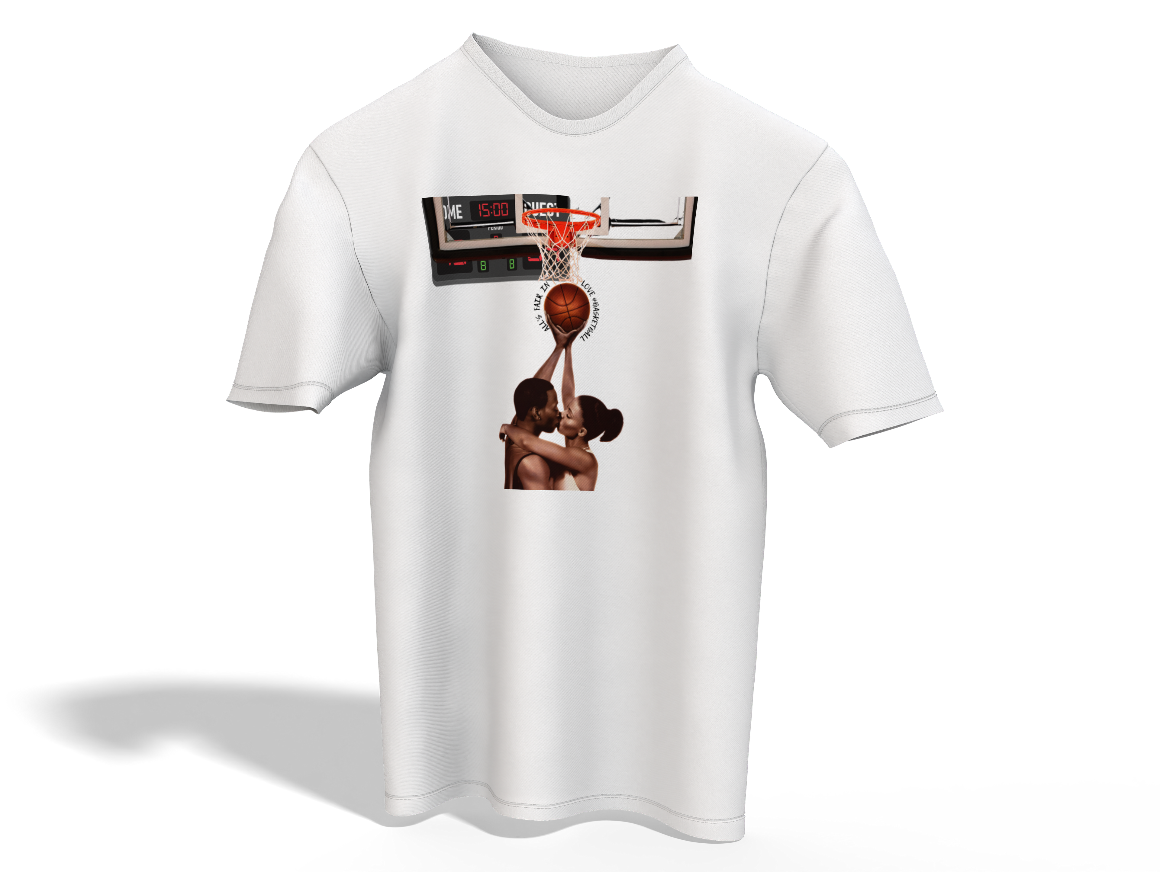 All is fair in Love and Basketball Women short sleeve T-shirt