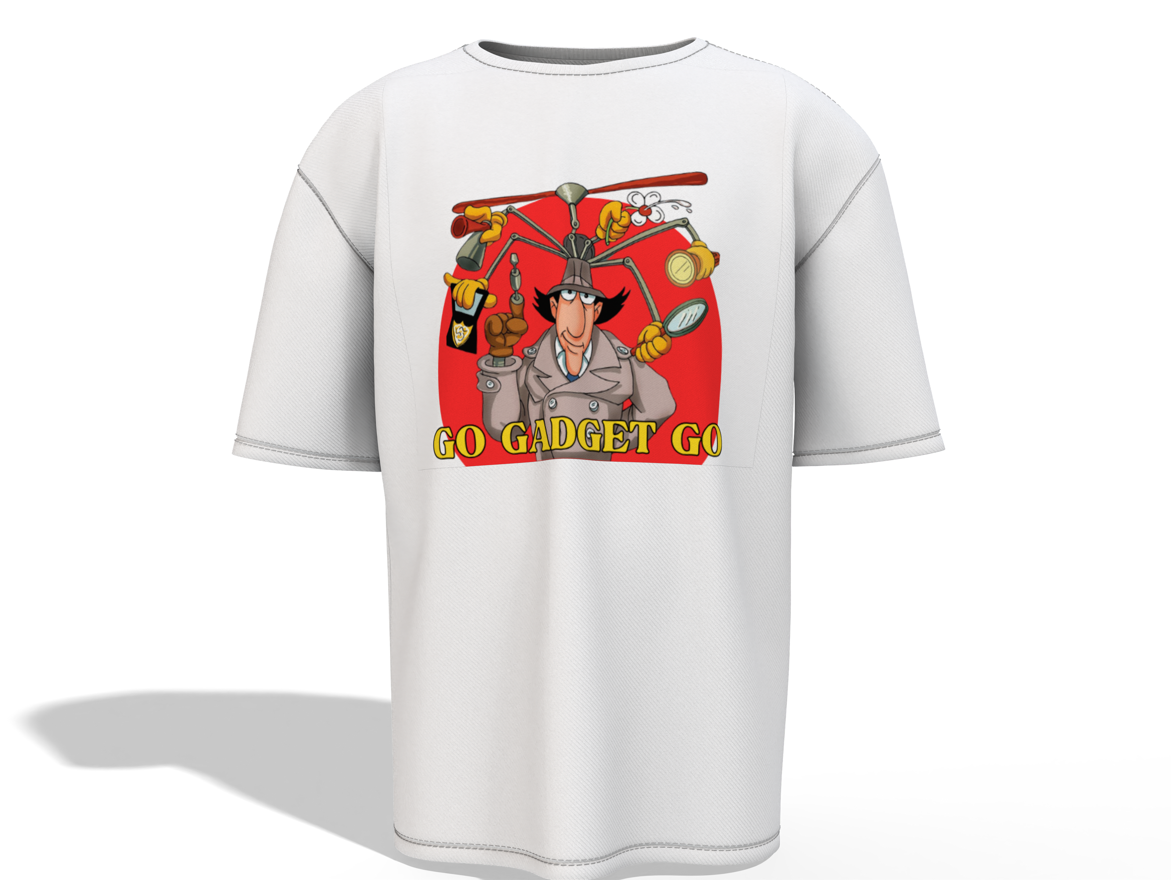 go go gadget Short sleeve T-shirt