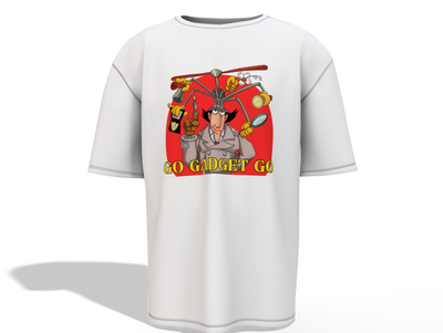 go go gadget Short sleeve T-shirt