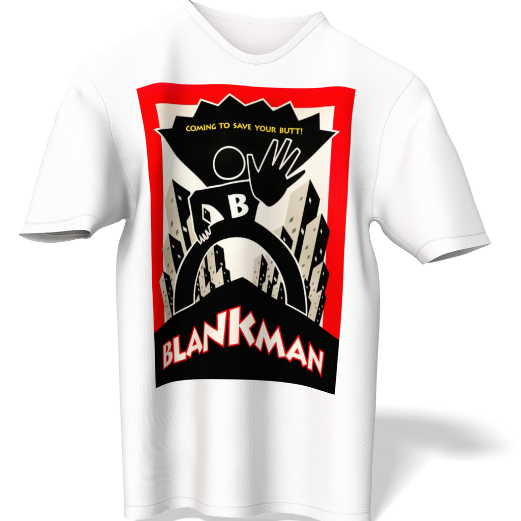 Blank Man Logo Red short sleeve shirt