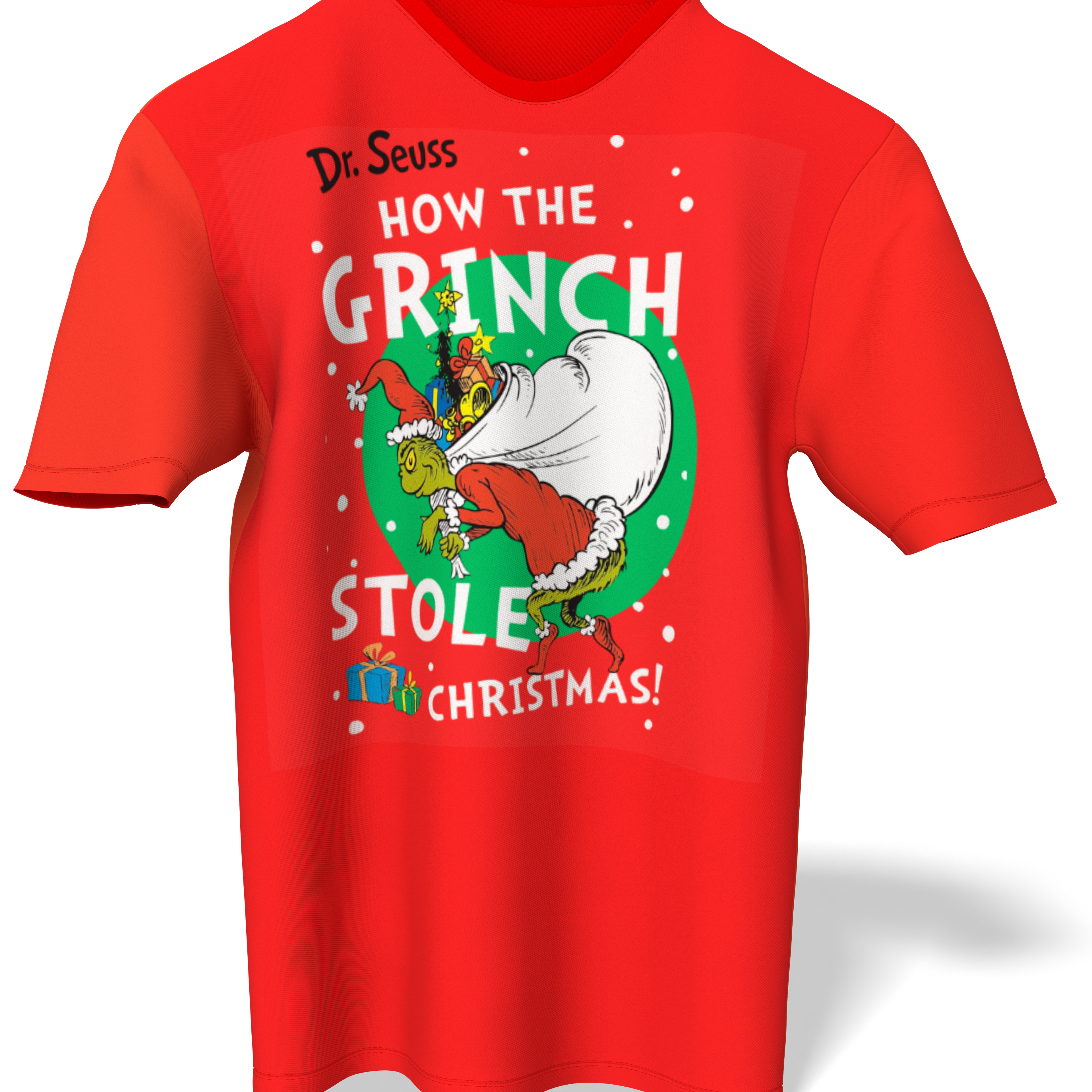 How the grinch stole Christmas short leeve T-shirt