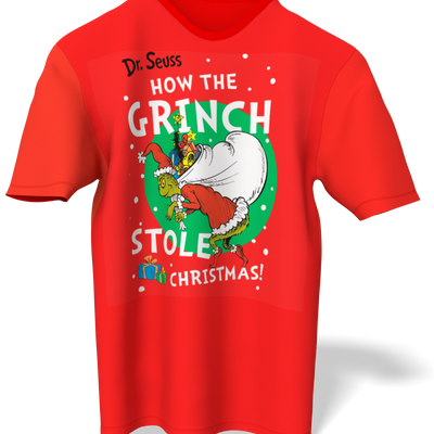 How the grinch stole Christmas short leeve T-shirt