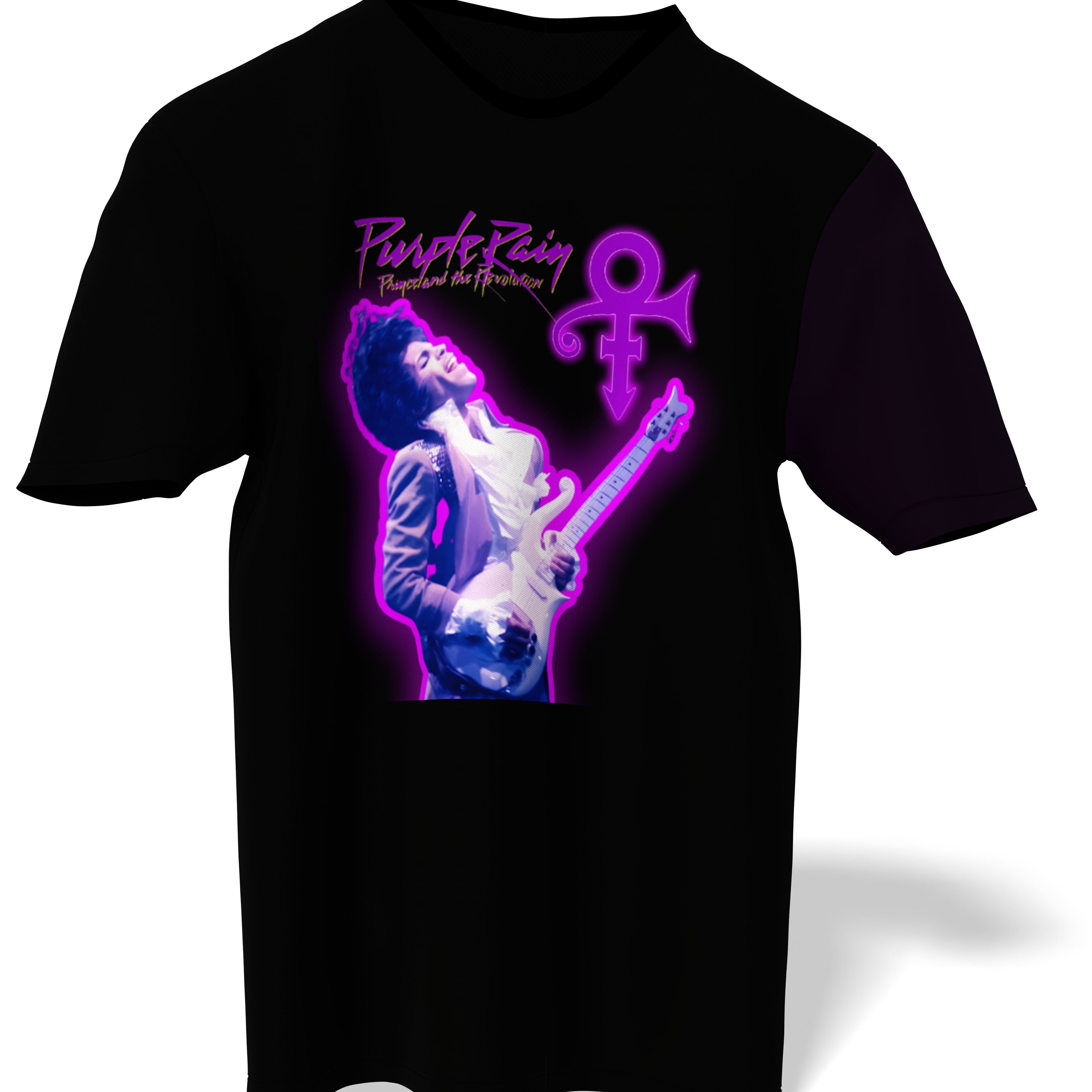 Prince Purple Rain Short sleeve Tee
