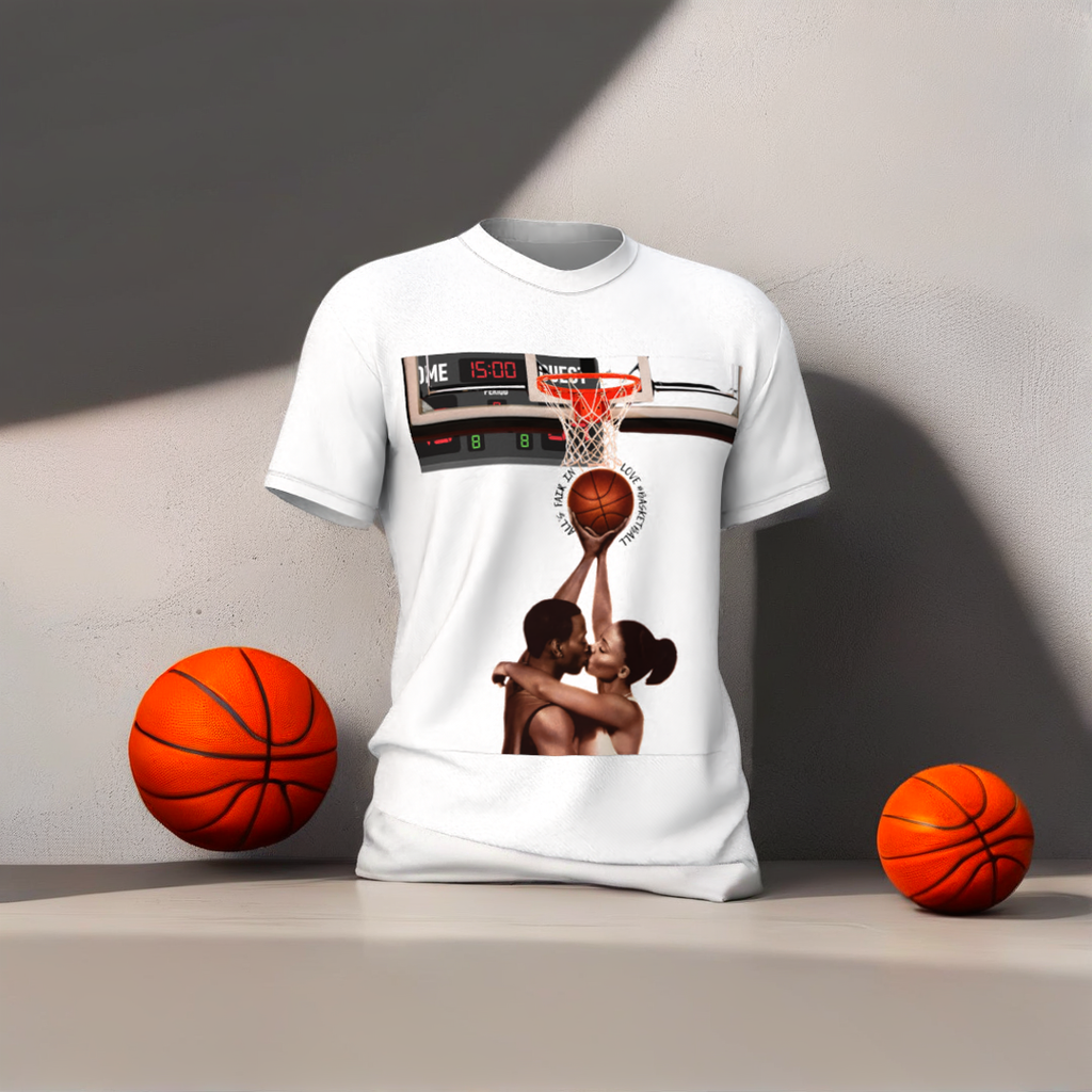 All is fair in Love and Basketball Women short sleeve T-shirt