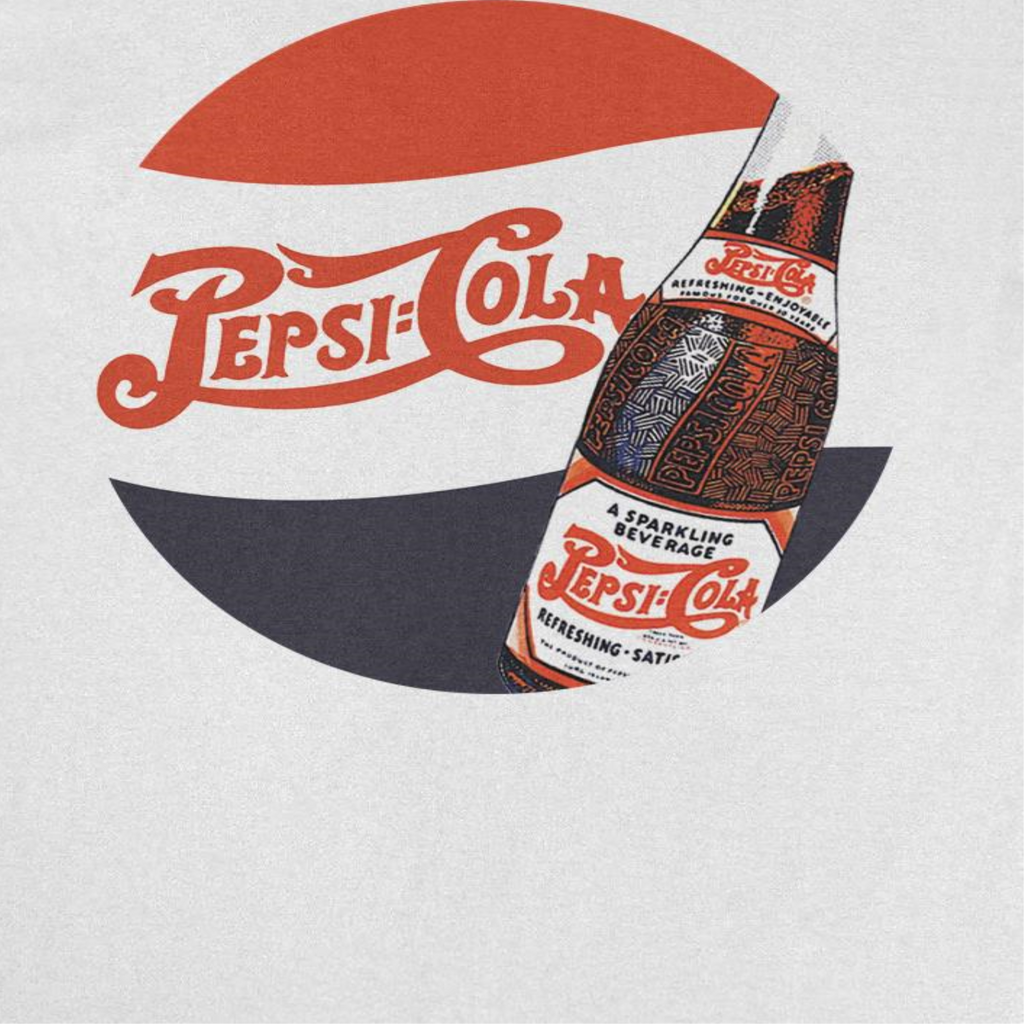 Pepsi Swoosh White T-Shirt