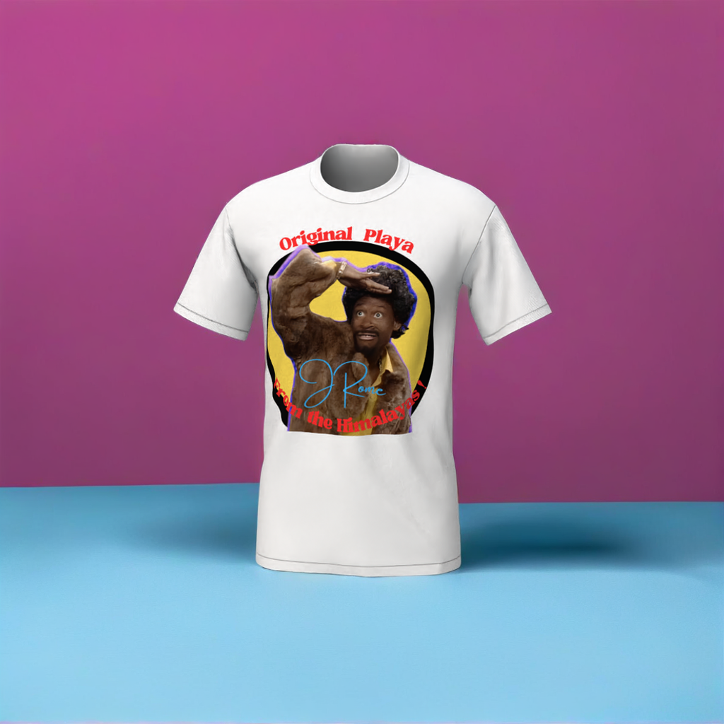 Jarome! The original Playa from the Himalayas Short sleeve T-shirt